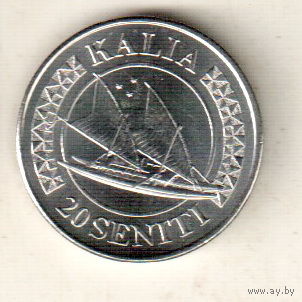 Тонга 20 сенити 2015