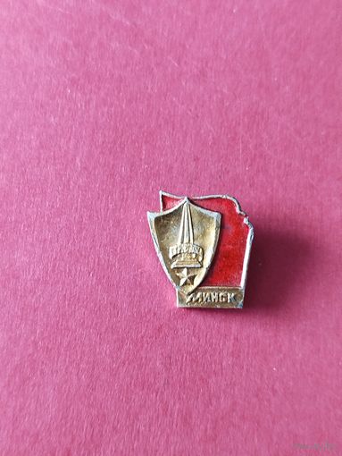 Значок город герой Минск