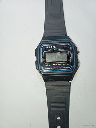 Электронные часы ASAHI . С рубля .
