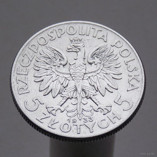 Польша 5 злотых 1933