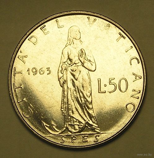 Ватикан, 50 Лир 1963 PAULUS VI