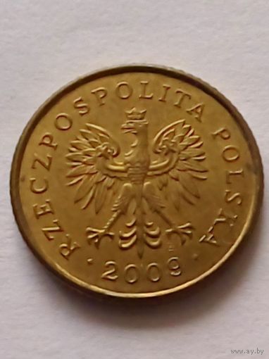 Польша 1 грош 2009 г.(1)