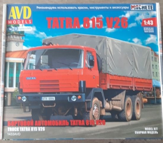 Сборная модель Tatra 815 V26 борт тент  AVD Models