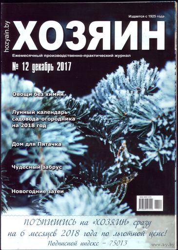 Хозяин #12-2017