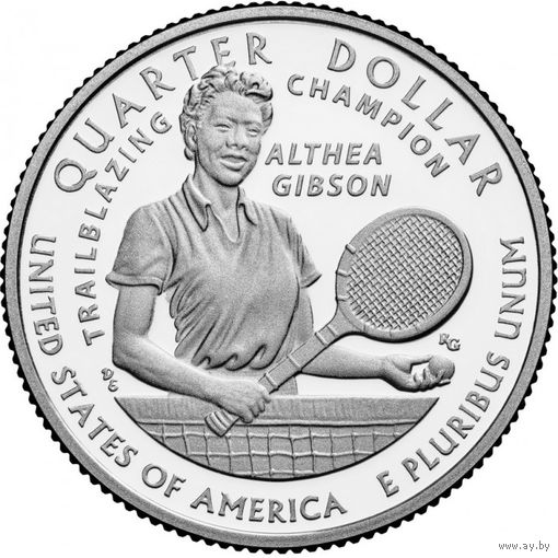 США 25 центов, 2025 P Алтея Гибсон UNC