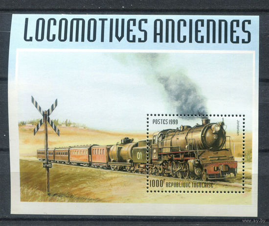 Того - 1999г. - Локомотивы - полная серия, MNH [Mi bl. 437] - 1 блок