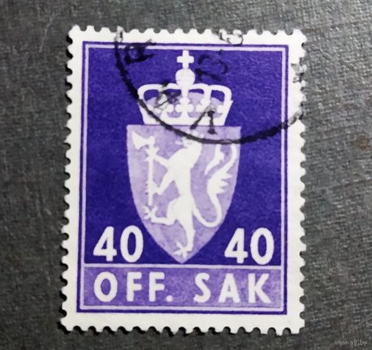 Марка Норвегия Герб