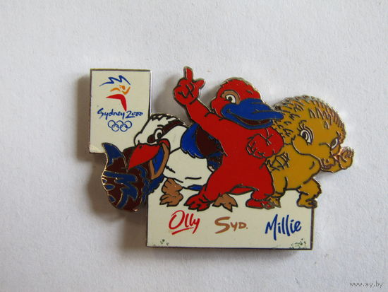 Значок. Знак. "XXVII летние Олимпийские игры". "Олимпиада". Сидней. 2000г. м