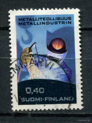 Финляндия - 1968 - Металлургическая промышленность - [Mi. 652] - полная серия - 1 марка. Гашеная.  (Лот 168AO)