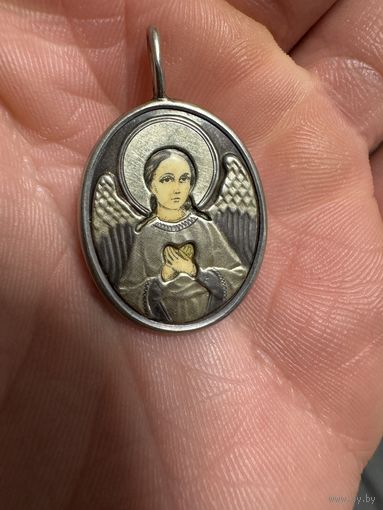 Образок Серебряный. Серебро 875 пробы