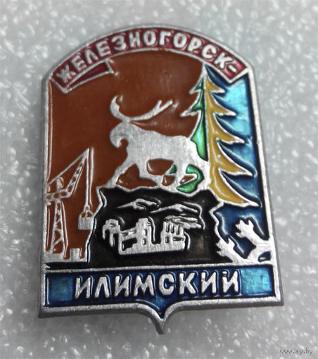 Значок. Железногорск - Илимский #0270