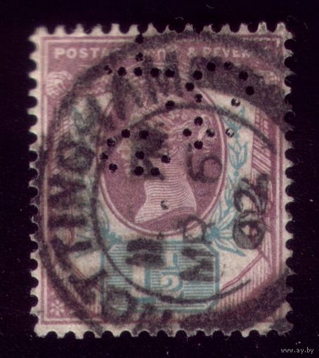 1 марка 1887 год Великобритания 4 87