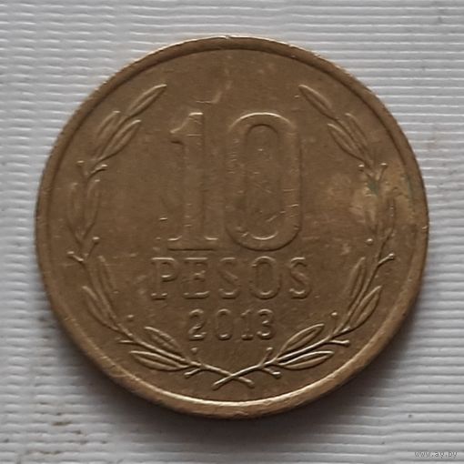 10 песо 2013 г. Чили