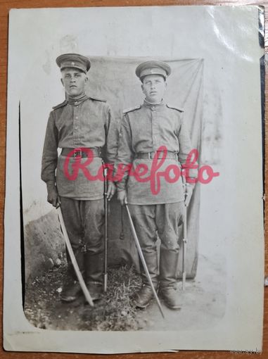 1930-е Советская кавалерия красноармейцы шашки фото типажи ретро анонимное