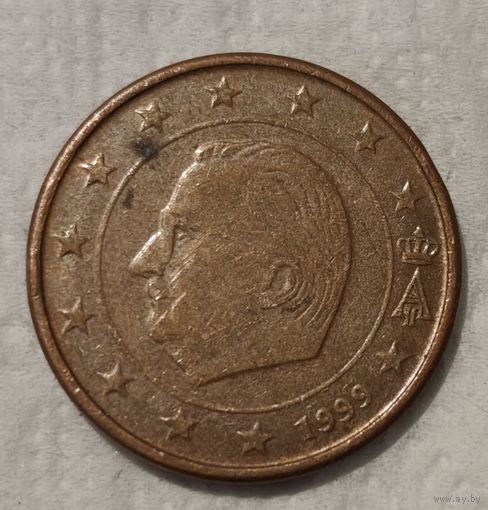 Бельгия 5 евроцентов, 1999 (14-16-10)