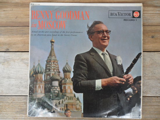 Benny Goodman - Benny Goodman in Moscow, record 1 - RCA Victor, England
