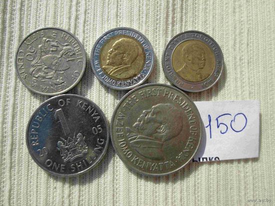 5 монет Кении