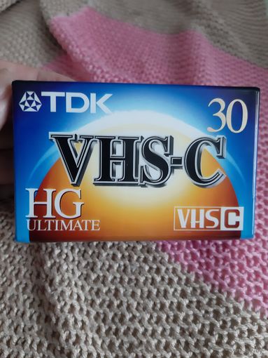Кассета TDK HG ULTIMATE VHS-C 30.