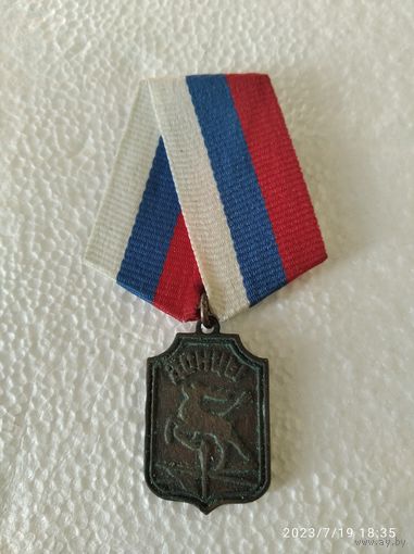 Знак (жетон) белогвардейский Донской бригады есаула Сальникова "Донцы"