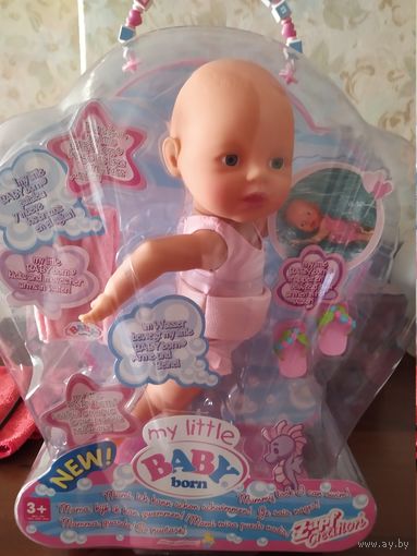 Игровая Кукла (пупс) Беби Борн 32 см Я умею плавать,с аксессуарами для девочек +3,Zapf Creation(оригинал)