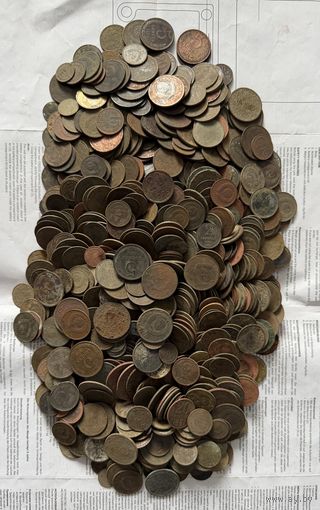 Монеты с 1961 по 1991 года 1000 штук