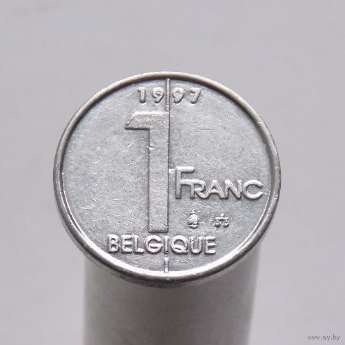 Бельгия 1 франк 1997 (Французская легенда BELGIQUE)