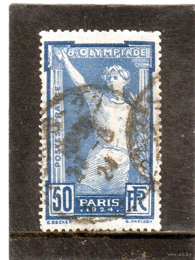 Франция.Mi:FR 172. Олимпийские игры. Париж.1924.