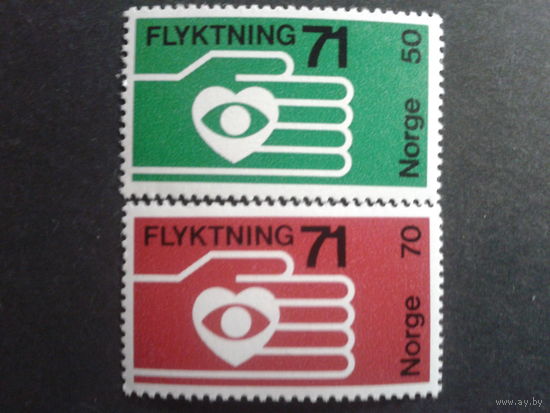 Норвегия 1971 рука полная серия