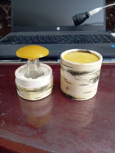 - Флакон с коробом от духов РУДЕНС Рига Dzintary 1971 г.