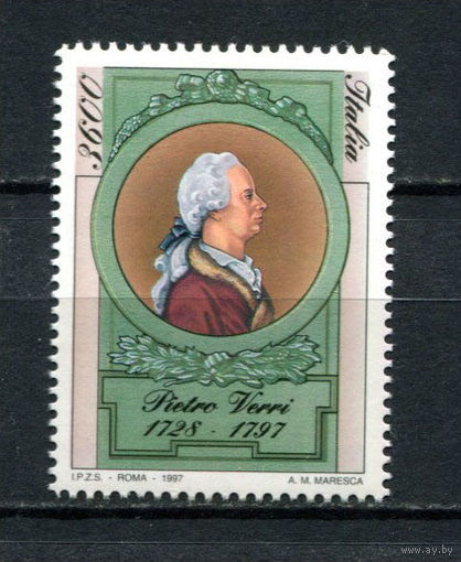 Италия - 1997 - Пьетро Верри - [Mi. 2520] - полная серия - 1 марка. MNH.  (LOT E32)