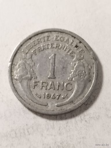 Франция 1 франк 1947
