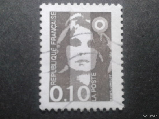 Франция 1990 стандарт 0,10