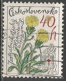 Чехословакия. Цветы. Ястребинка альпийская. 1979г. Mi#2497.