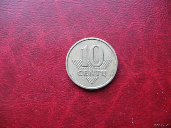 10 центов 2008 года Литва (р)