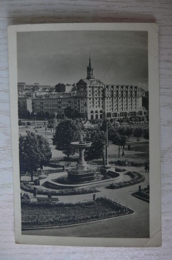 Киев. Площадь имени Калинина; чистая, изд. Украина.
