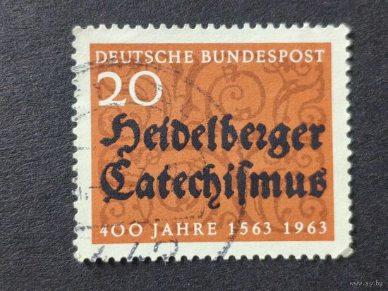 Германия 1963. 400-летие Гейдельбергского катехизиса. Полная серия