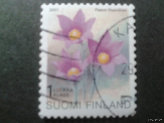 Финляндия 2001 стандарт, цветы