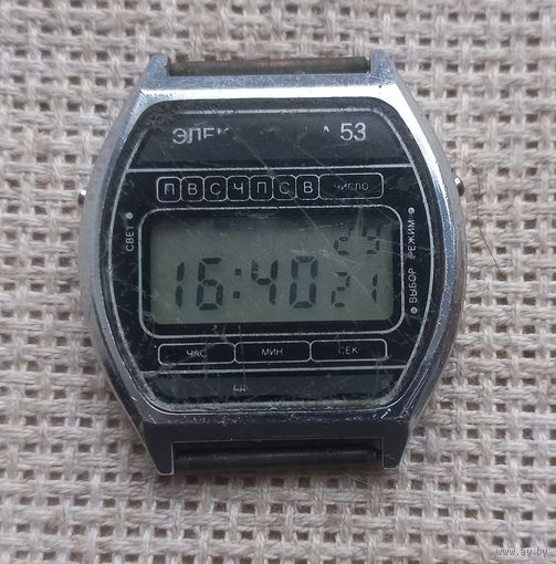 Часы. Электроника 5.