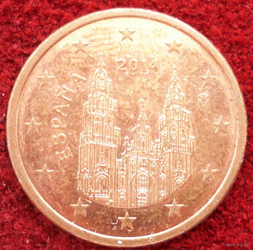 424:  5 евроцентов 2014 Испания
