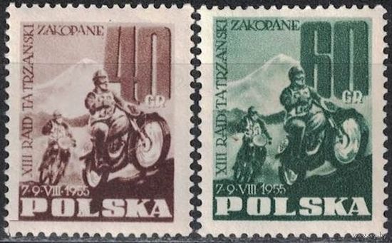 Польша 1955 Мотогонки в Татрах *