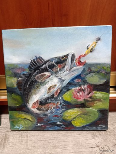 Авторская картина маслом 30x30