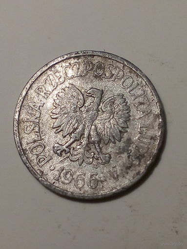 10 грошей Польша 1966 год.