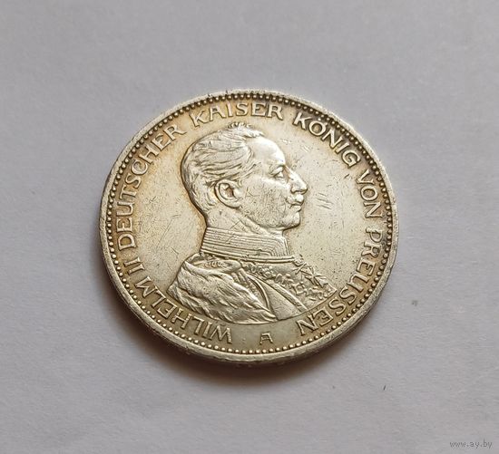 3 марки 1914 г. 900пр., Пруссия.Германия.