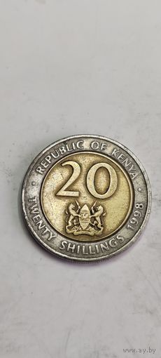 Кения 20 шиллинг 1998