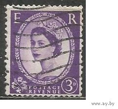 Британия. Королева Елизавета II. 1956г. Mi#286.