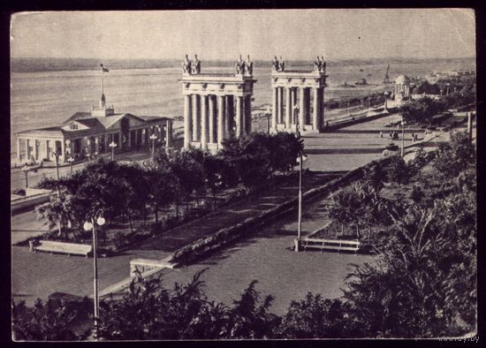 1957 год Сталинград Набережная