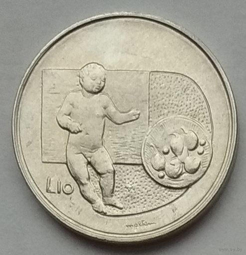 Сан-Марино 10 лир 1976 г. Республика. В холдере