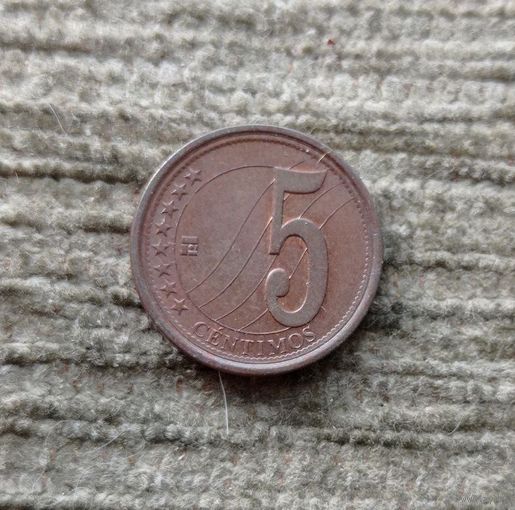 Werty71 Венесуэла 5 сентимо 2007