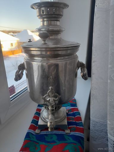 Самовар угольный ТПЗ Тульский патронный завод. В хорошем состоянии.
