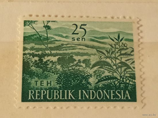 Индонезия 1960 Сельское хозяйство. Чистая марка